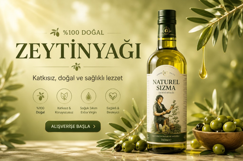 Zeytinyağı — Katkısız, doğal ve sağlıklı lezzet
