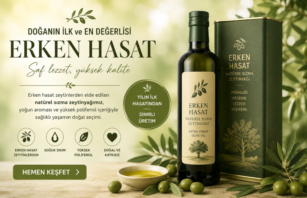 Erken Hasat zeytinyağı